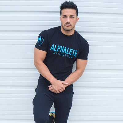 Men's Printed Alphalete Casual T-Shirt