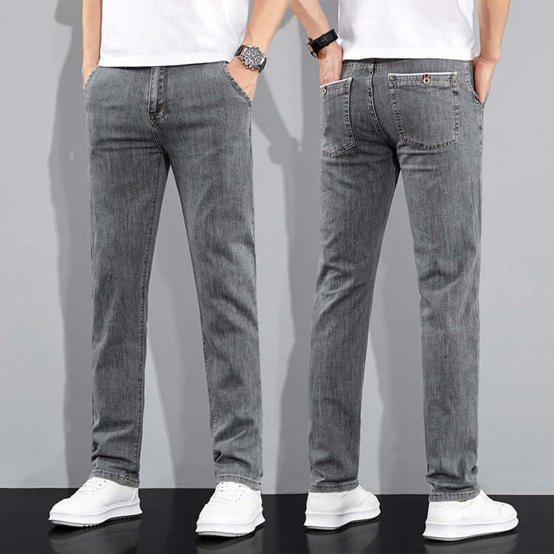 Men's Stretchable Slim Fit Jeans Trousers