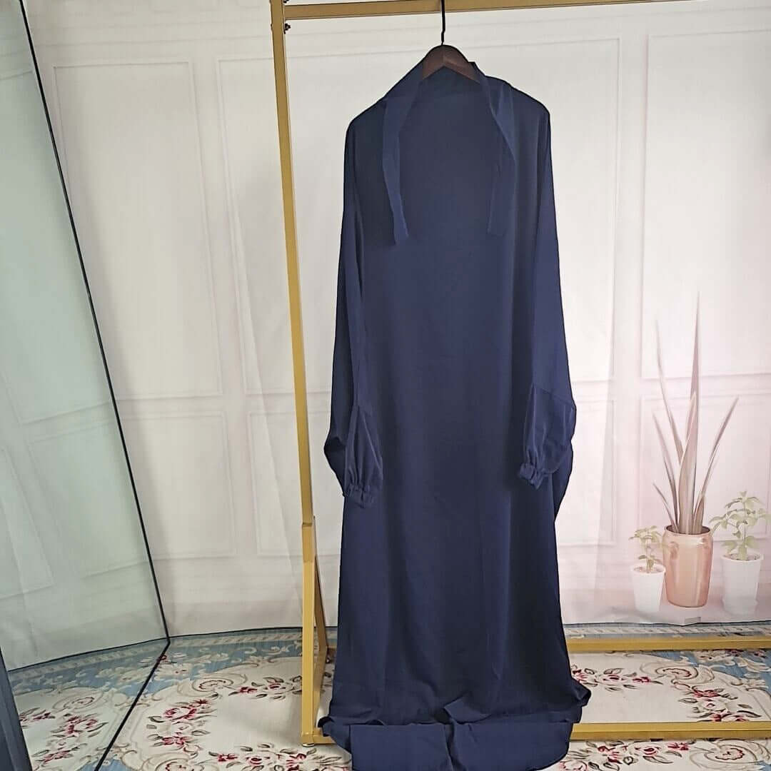 Amirah Abaya – Classic Modest Abaya | World of Trendz Dark Blue Free Size