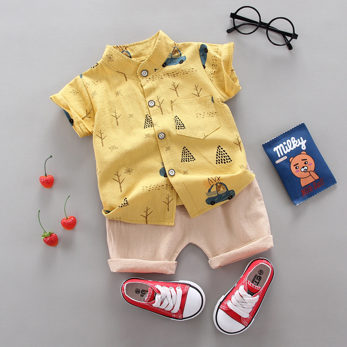 New Born Short & Shirt