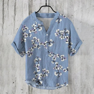 Men's Loose Fit Summer Shirt | Summer Wear ZZ65 XL