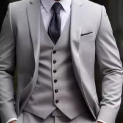 Men's Classic Fit Three Piece Suit