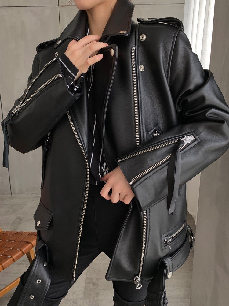 Women's Sheepskin Casual Jacket