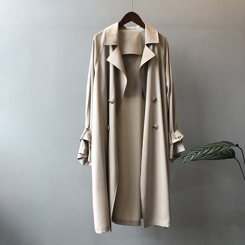 Plus Size Coat for Women | Elegance and Comfort Apricot