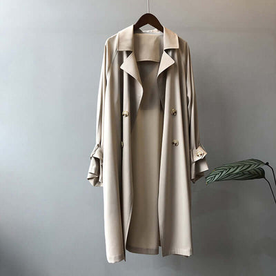Plus Size Coat for Women | Elegance and Comfort Apricot