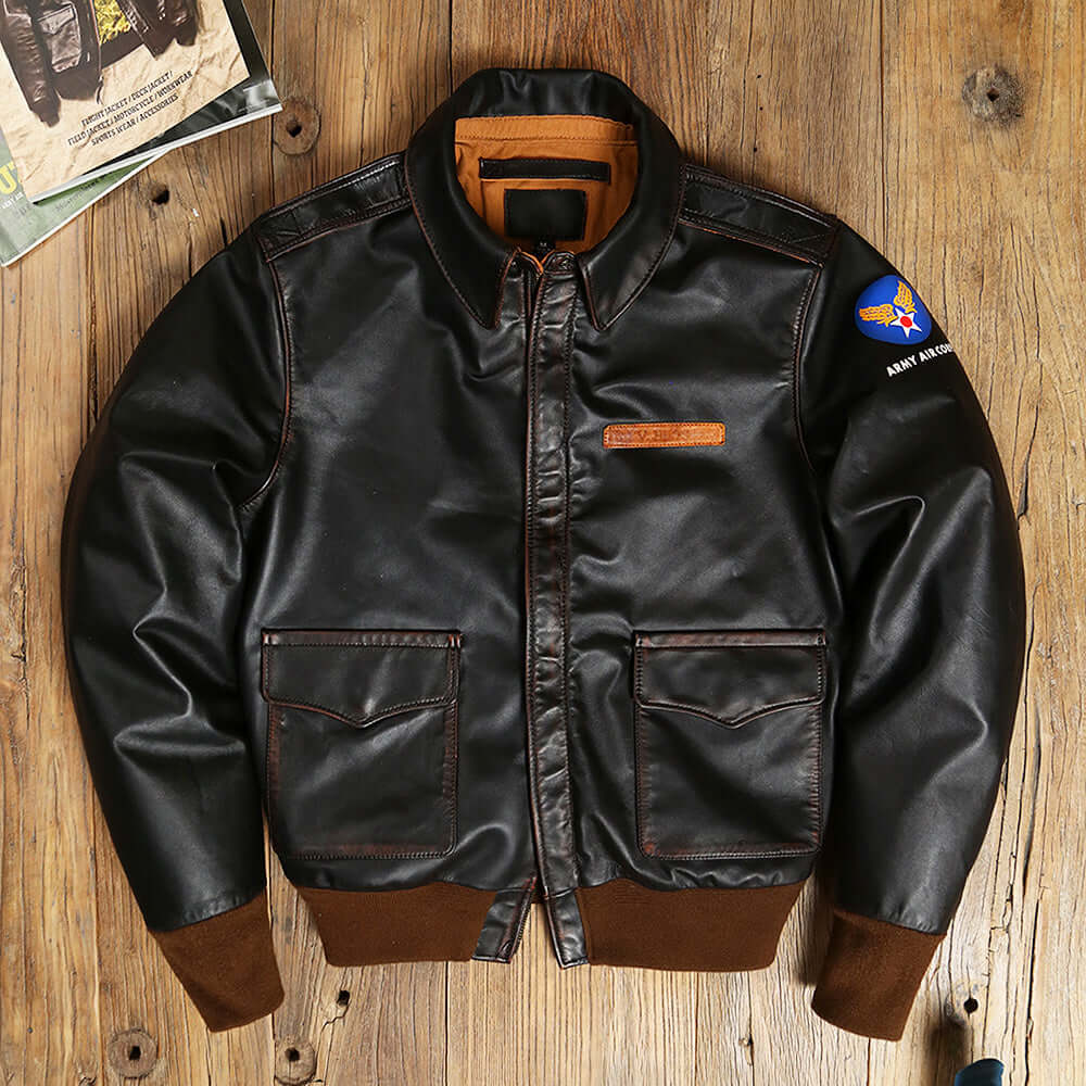 Casual Biker Leather Jacket | Warmth & Comfort