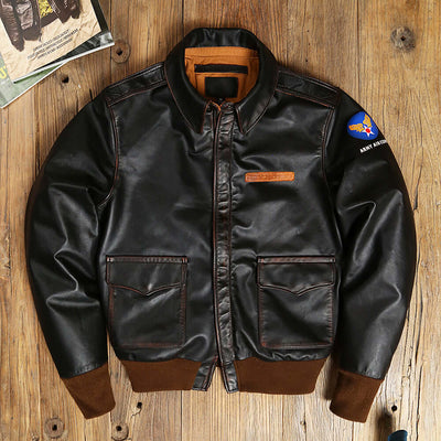 Casual Biker Leather Jacket | Warmth & Comfort