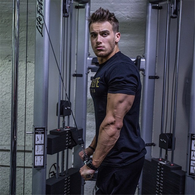 Men's Printed Alphalete Casual T-Shirt