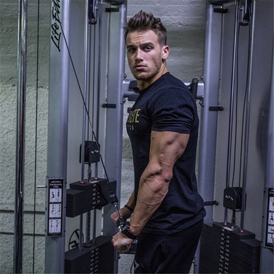 Men's Printed Alphalete Casual T-Shirt