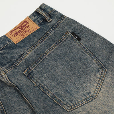 Faded Jeans for Men | Loose Fit
