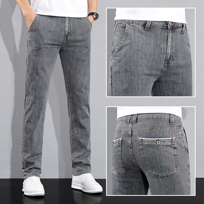Men's Stretchable Slim Fit Jeans Trousers