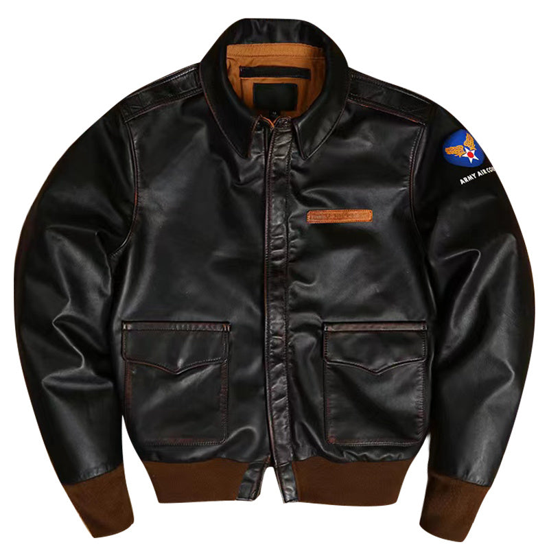 Casual Biker Leather Jacket