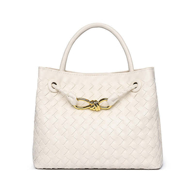 Woven Leather Bag | Women's Urban Simplicity