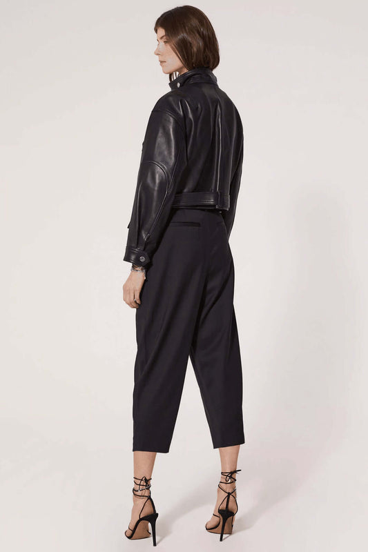 Women's Soft Waxy Leather Jacket