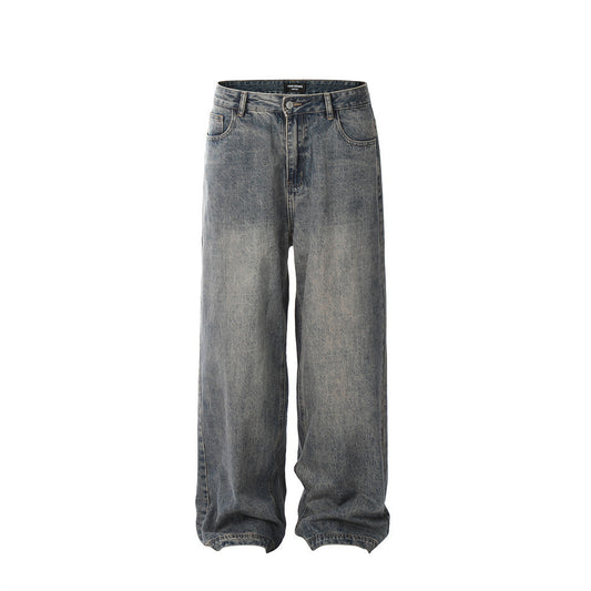Faded Jeans for Men | Loose Fit