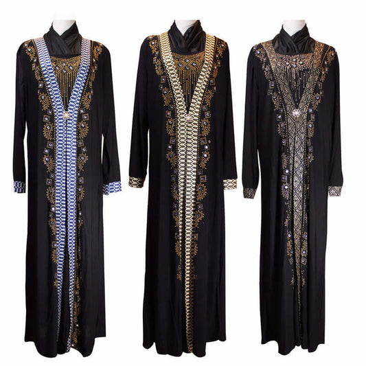 Dubai Long fashion beaded Abaya