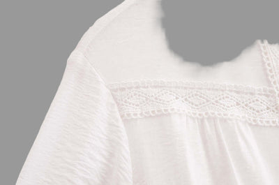 A Line Self Embroidered Casual Shirt