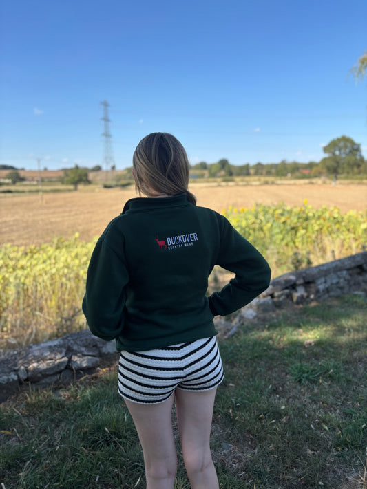 Stanford Bottle Green Quarter ZIP