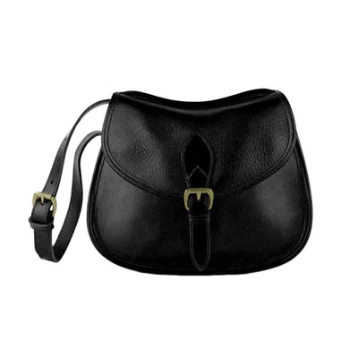Genuine Leather Messenger Bag | Crossbody Shoulder Bag