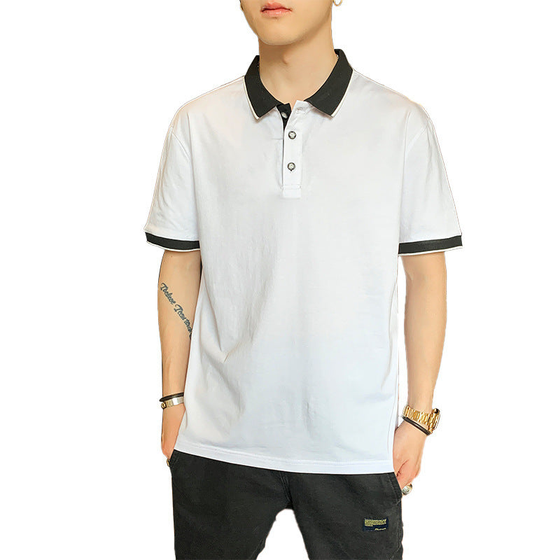Men's Classic Contrast Polo Shirts