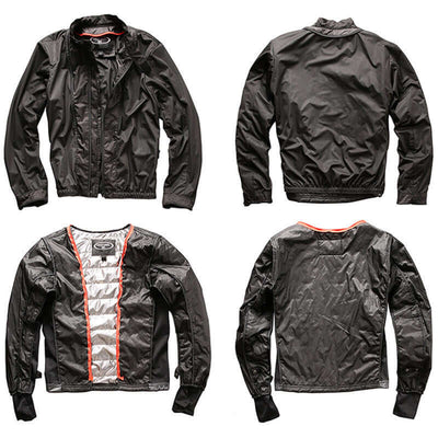 Men's Genuine Leather Slim Fit Motorcycle Jacket
