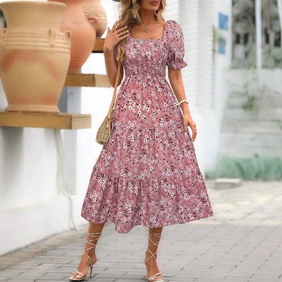 Women's Pullover Floral Dress UK | Style & Comfort