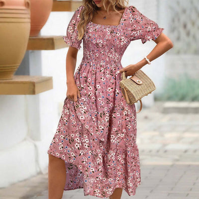 Women's Pullover Floral Dress UK | Style & Comfort