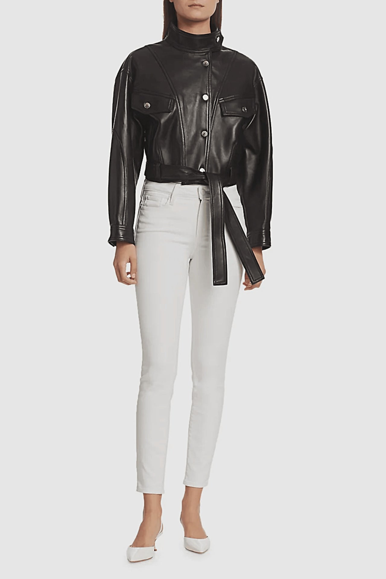 Women's Soft Waxy Leather Jacket