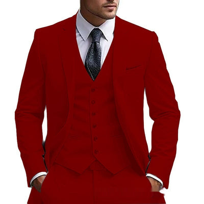 Men's Classic Fit Three Piece Suit