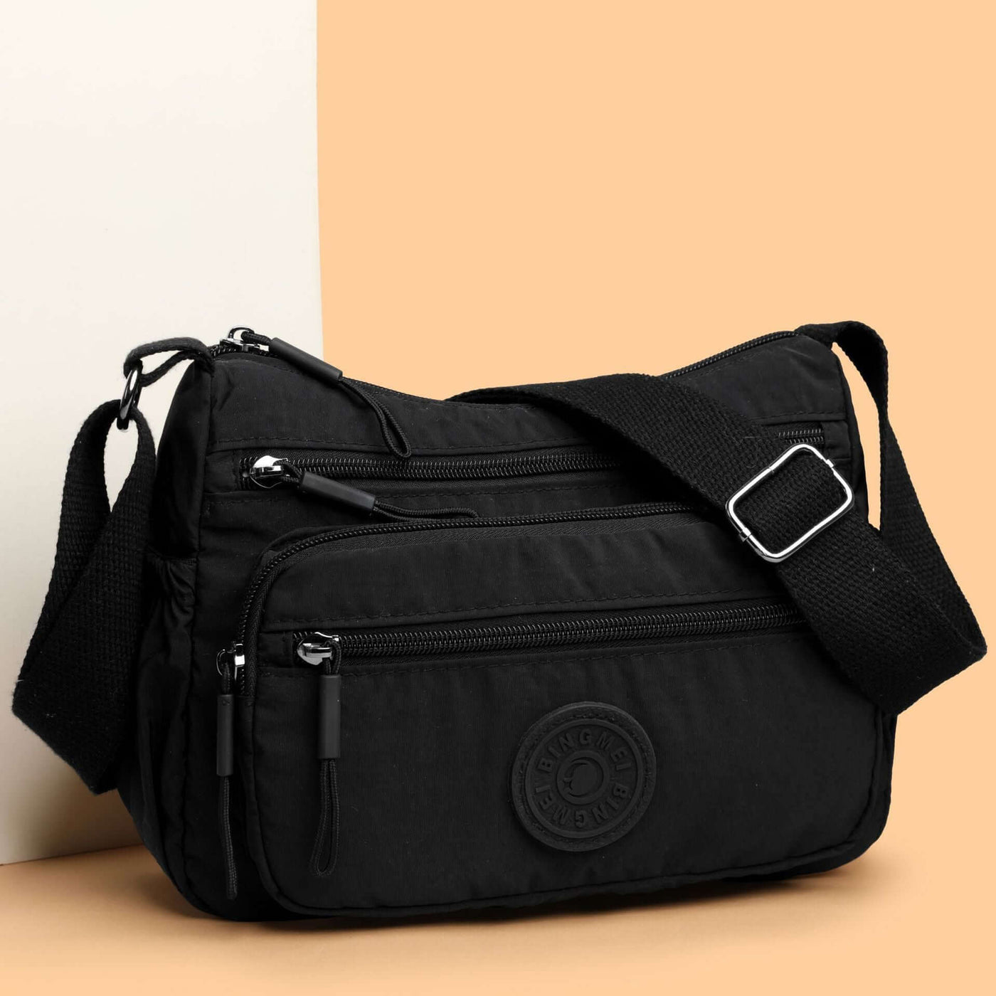 Trendy Water-Repellent Crossbody Bag