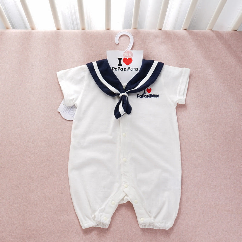Navy Style Newborn Baby Clothes