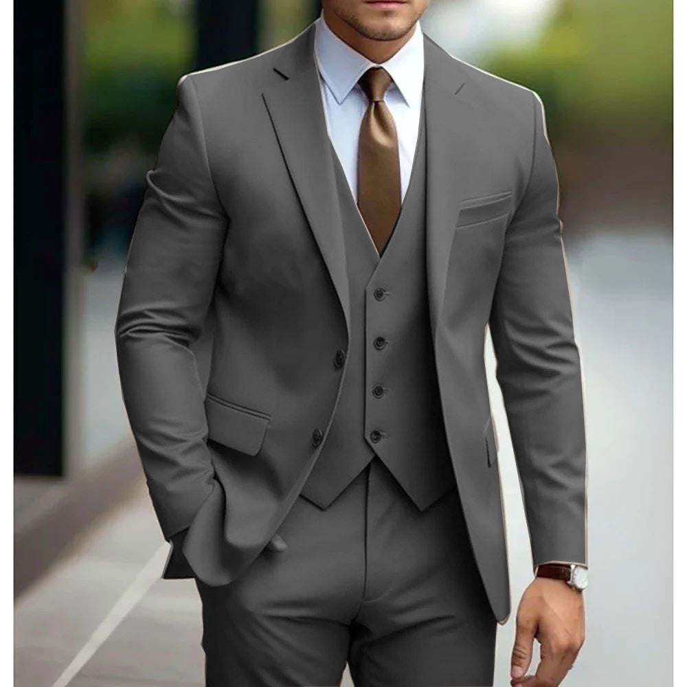 Men's Three-piece Suit Formal