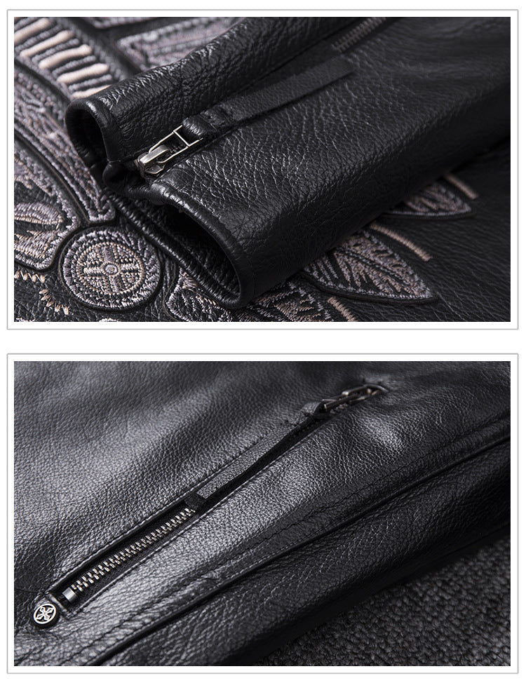Men's Bikers Leather Jacket