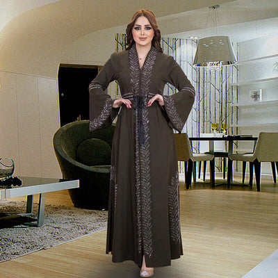 Tetreem Open Abaya - Stylish Front-Open Abaya
