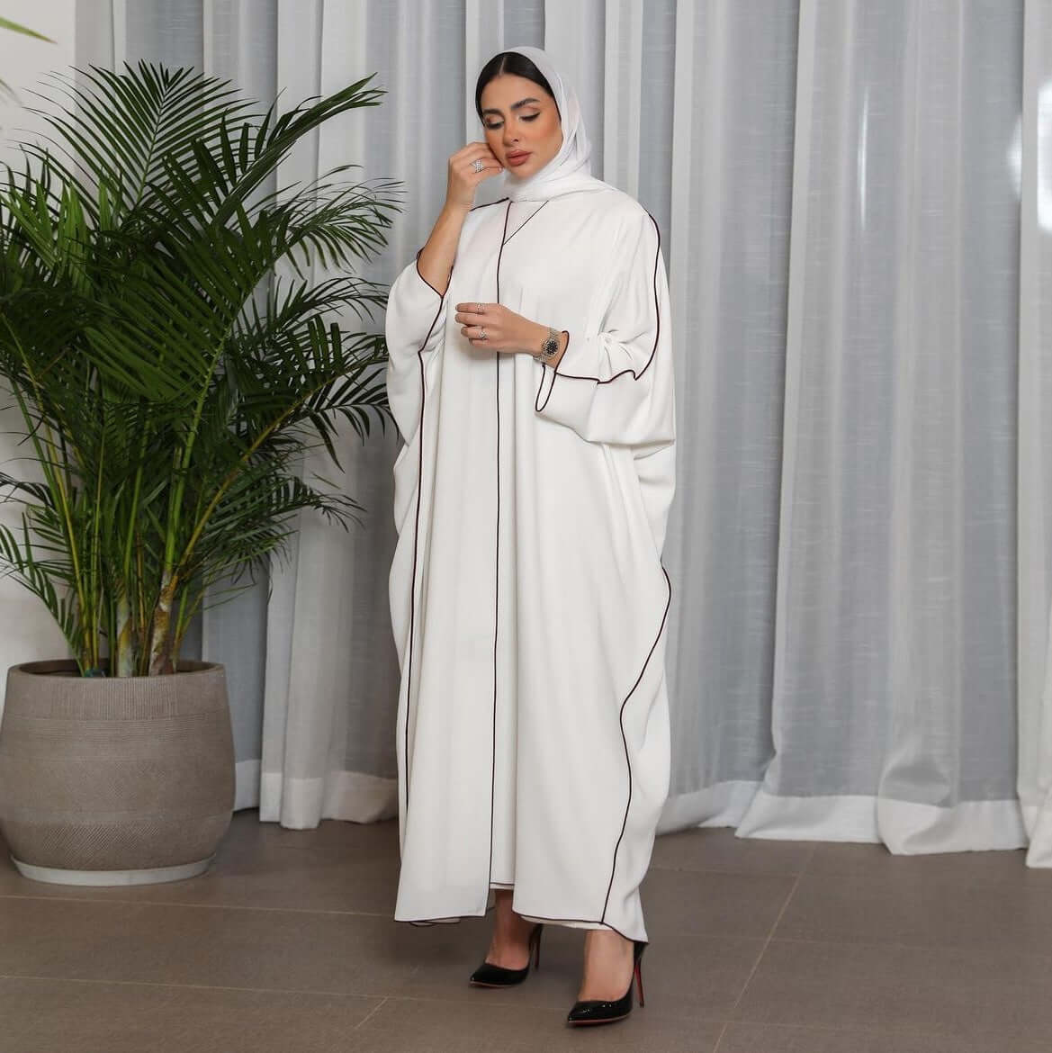 Karima Abaya – Plus Size Modest Robe Abaya UK