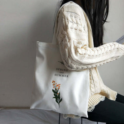Large-capacity Canvas Tote Bag for Women