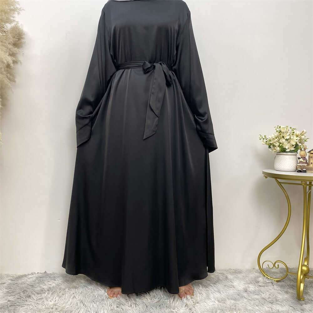 Layali Abaya - Elegant Evening Abaya Online UK Black