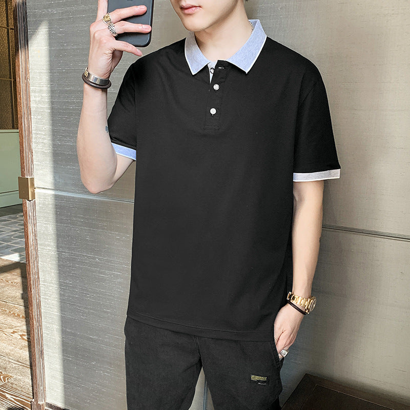 Men's Classic Contrast Polo Shirts