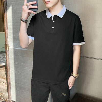 Men's Classic Contrast Polo Shirts