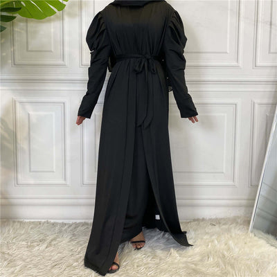 Riwa Cardigan Abaya – Everyday Modest Wear UK Black Cardigan