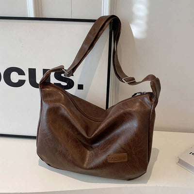 Women's Daily Commute Shoulder Messenger Bag Upgraded Coffee