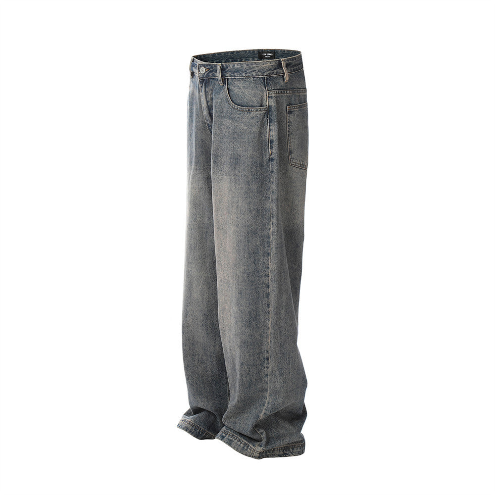 Faded Jeans for Men | Loose Fit