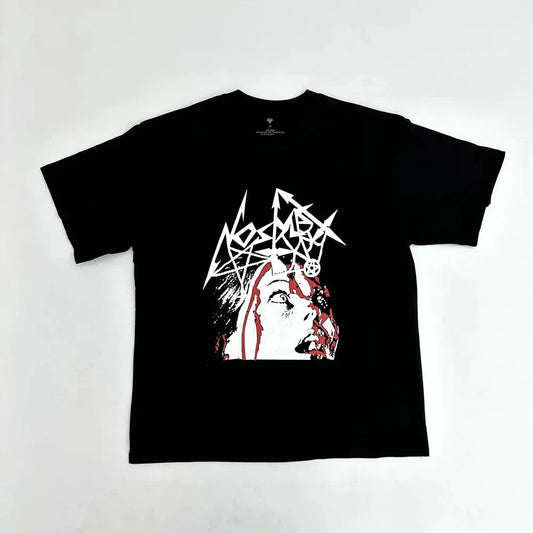 Cotton Graphic Print Artistic T-Shirt Streetwear UK