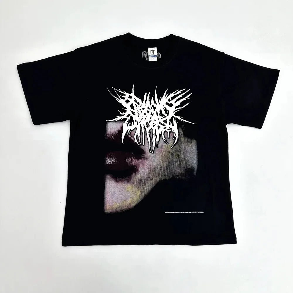 Cotton Graphic Print Artistic T-Shirt Streetwear UK