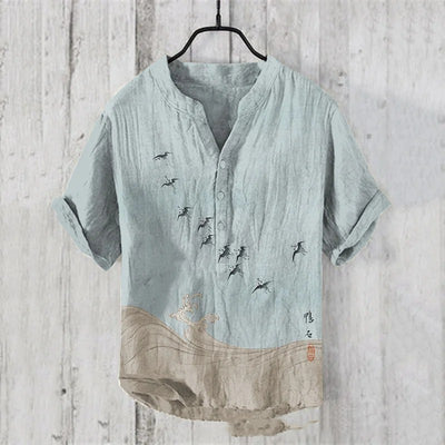 Men's Loose Fit Summer Shirt | Summer Wear AUI28