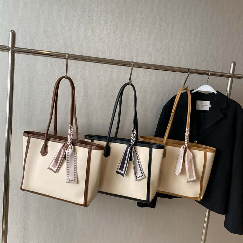 Winter Commuter Tote Shoulder Bag